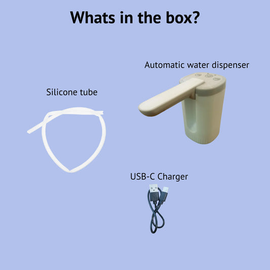 Automatic Portable Water Dispenser Pump – USB Rechargeable - Botora Hub