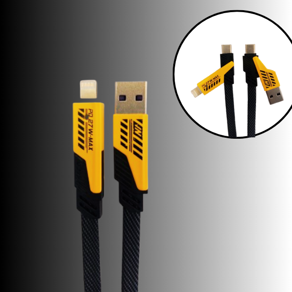 4 in 1 65W Fast Charging Cable USB Multi Cable - Botora Hub