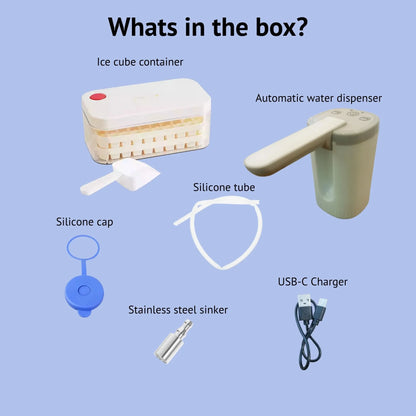 Portable Rechargeable Water Dispenser With Accessories - Botora Hub