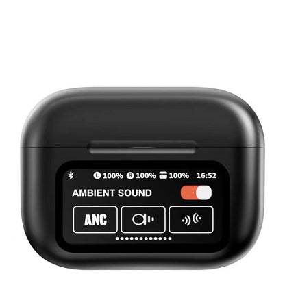 2025 A9Pro Wireless Bluetooth Earbuds – AI Voice Control, ANC Noise Canceling, Long Battery Life, Color Screen Case - Botora Hub