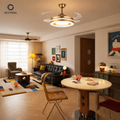 Retractable Ceiling Fan with Light – Space Saving, Modern & Quiet | Ghana | BotoraHub