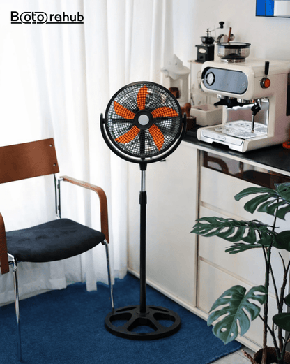 4 Pack 18" Industrial Standing Fans | High Velocity Pedestal Fans for Home, Office & Warehouse - Botora Hub