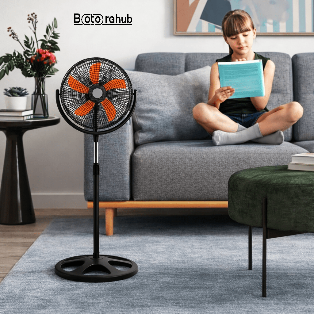 4 Pack 18" Industrial Standing Fans | High Velocity Pedestal Fans for Home, Office & Warehouse - Botora Hub