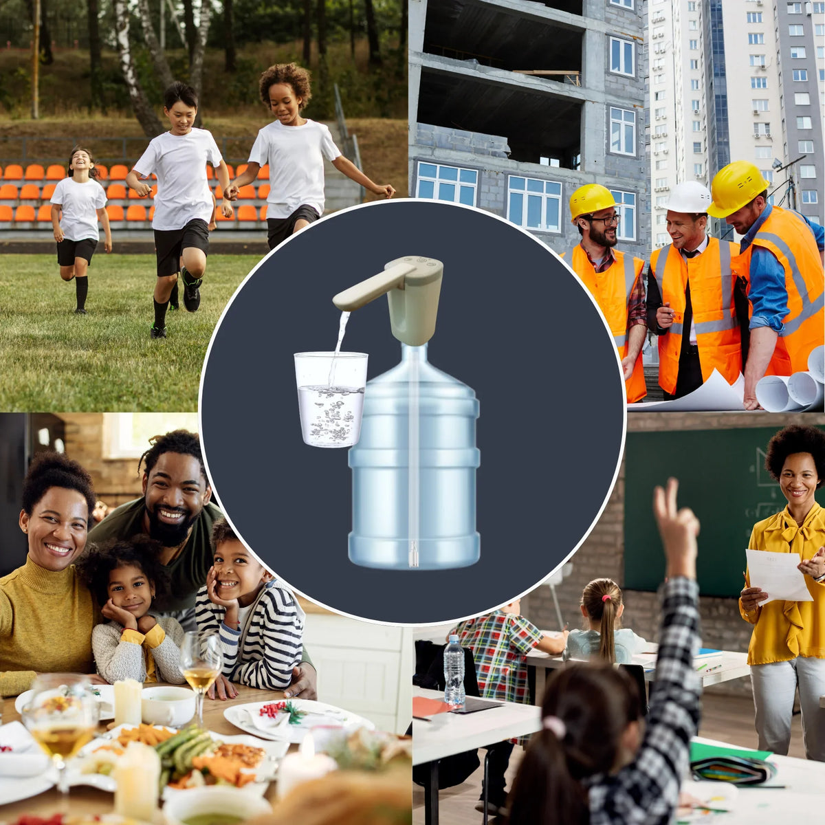 Automatic Portable Water Dispenser Pump – USB Rechargeable - Botora Hub