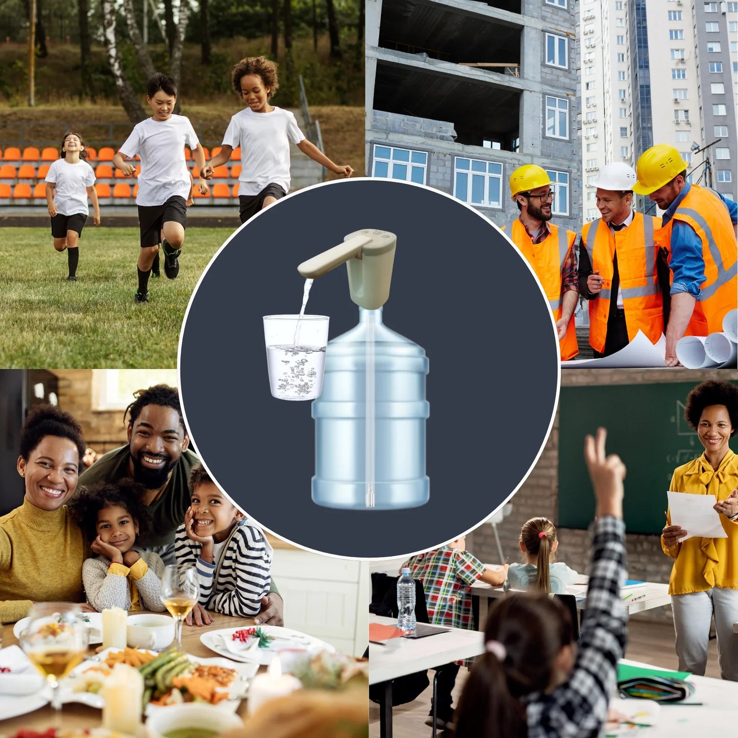 Automatic Portable Water Dispenser Pump – USB Rechargeable - Botora Hub