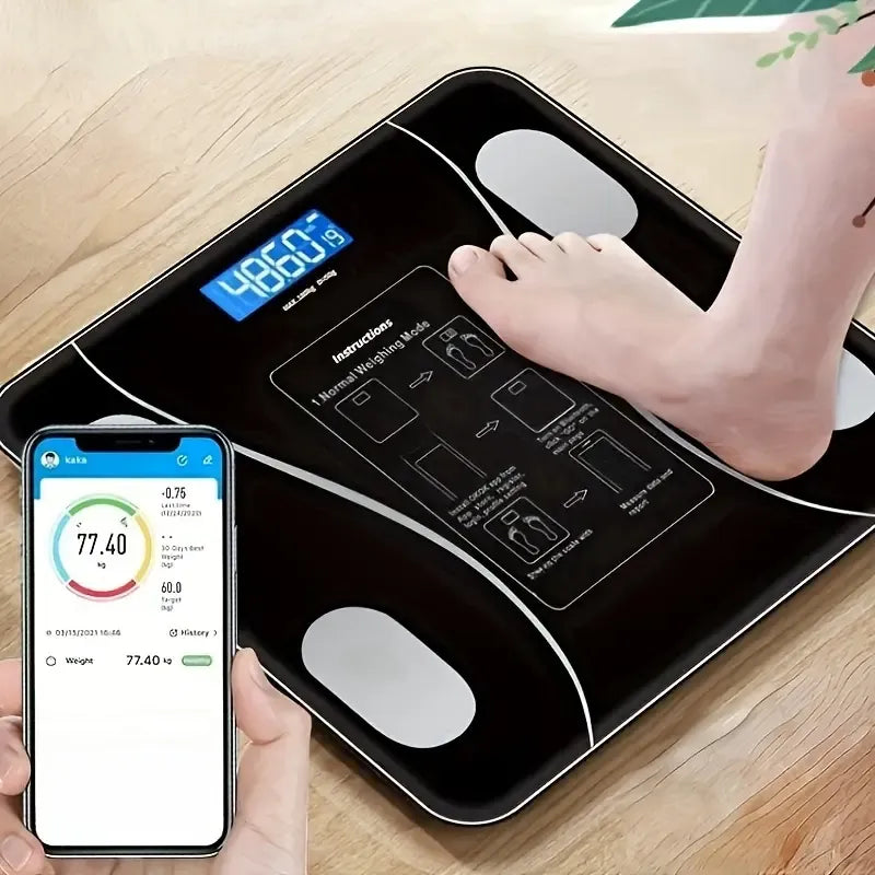Smart Digital Bathroom Scale Syncs with Phone App - Botora Hub