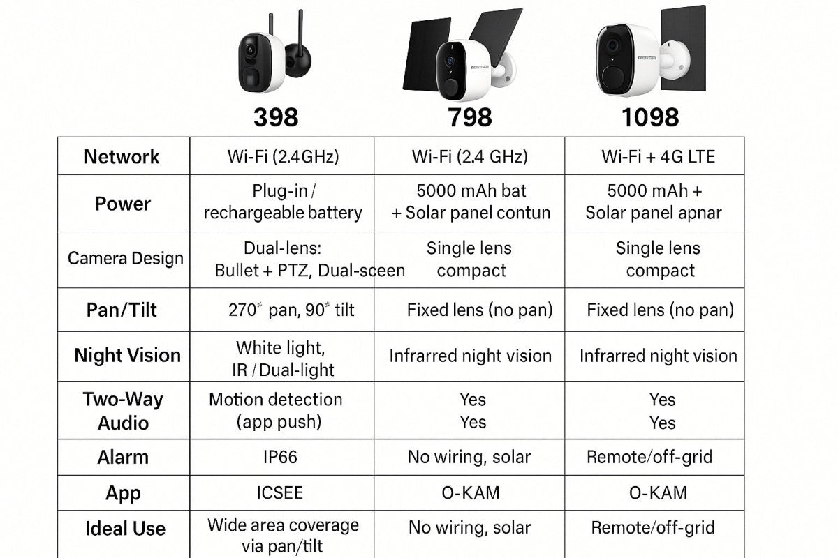 Choose Your Perfect Security Camera: WiFi, Solar, 4G Win a FREE 32gb SD Card (Copy) - Botora Hub