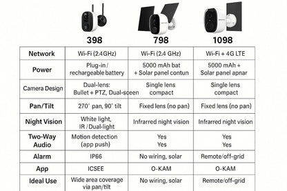 Choose Your Perfect Security Camera: WiFi, Solar, 4G Win a FREE 32gb SD Card (Copy) - Botora Hub