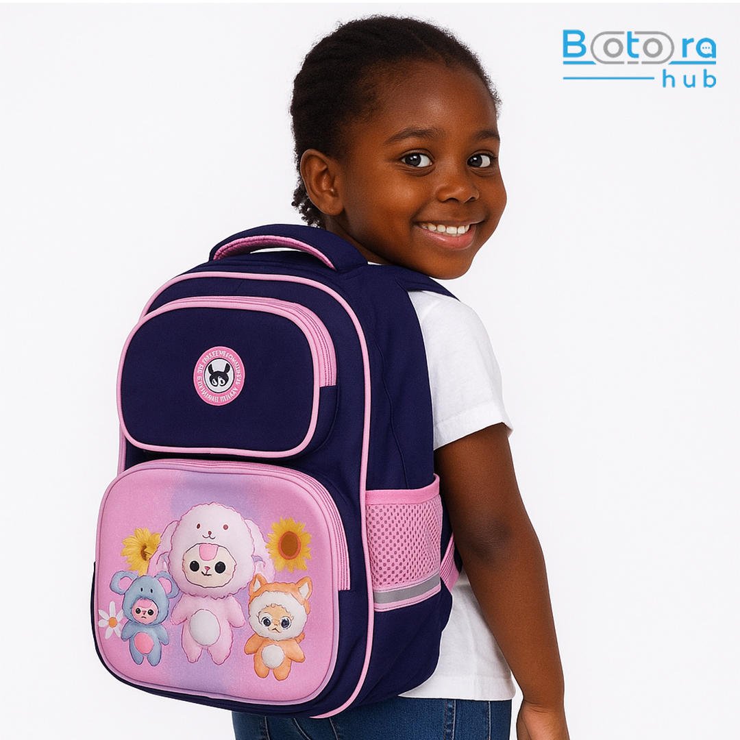 Colorful Children's School Bag 16 Inch Durable, Lightweight Backpack for Boys & Girls - Botora Hub