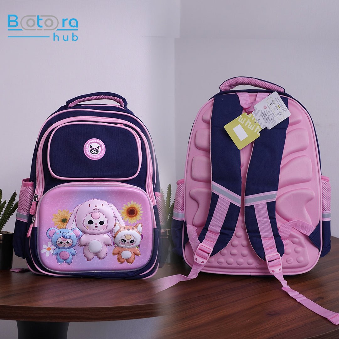 Colorful Children's School Bag 16 Inch Durable, Lightweight Backpack for Boys & Girls - Botora Hub