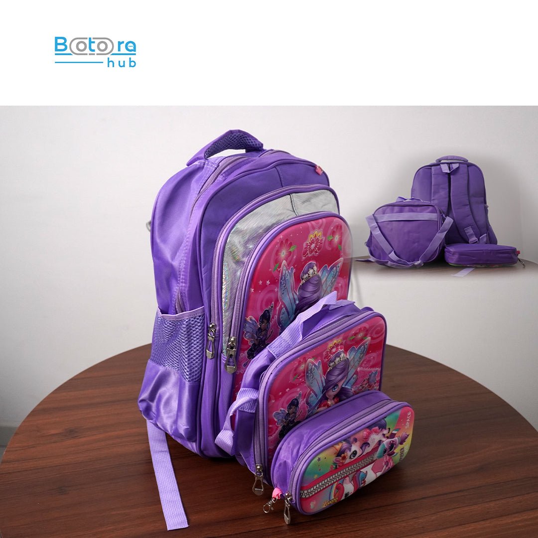 Colorful Children's School Bag 16 Inch Durable, Lightweight Backpack for Boys & Girls - Botora Hub