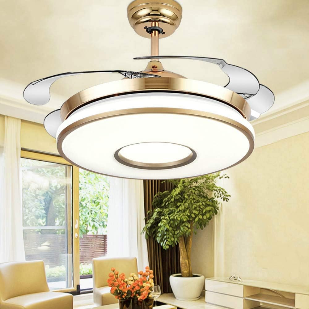 Elegant Crystal LED Chandelier - Luxury Dimmable Pendant Light, Remote Control, Gold/Black - Botora Hub