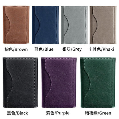 Magnetic Detachable Phone Wallet Synthetic Leather Card Holder for iPhone 12–17 Series - Botora Hub