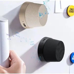 Magnetic Mini Bluetooth Speaker – MagSafe Compatible, Phone Stand & 32ft Range - Botora Hub