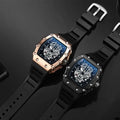 Men’s Square Sport Watch – Quartz Waterproof with Luminous Dial - Botora Hub