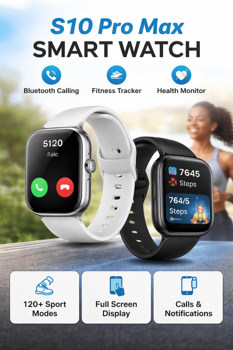Smartwatch S10 promax WIN a Free American eagle baseball Cap - Botora Hub