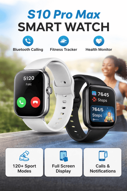 Smartwatch S10 promax WIN a Free American eagle baseball Cap - Botora Hub