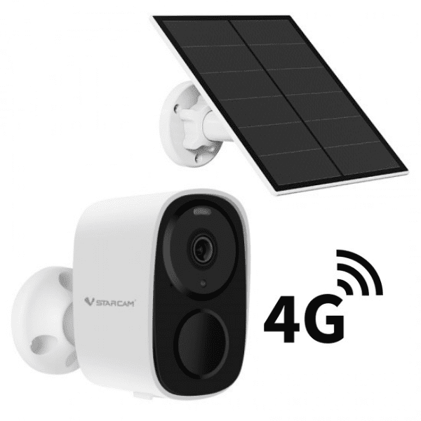 Solar Powered 4G Security Camera 3MP HD Wireless IP Outdoor Surveillance with Remote Monitoring Win a FREE 32gb SD Card - Botora Hub